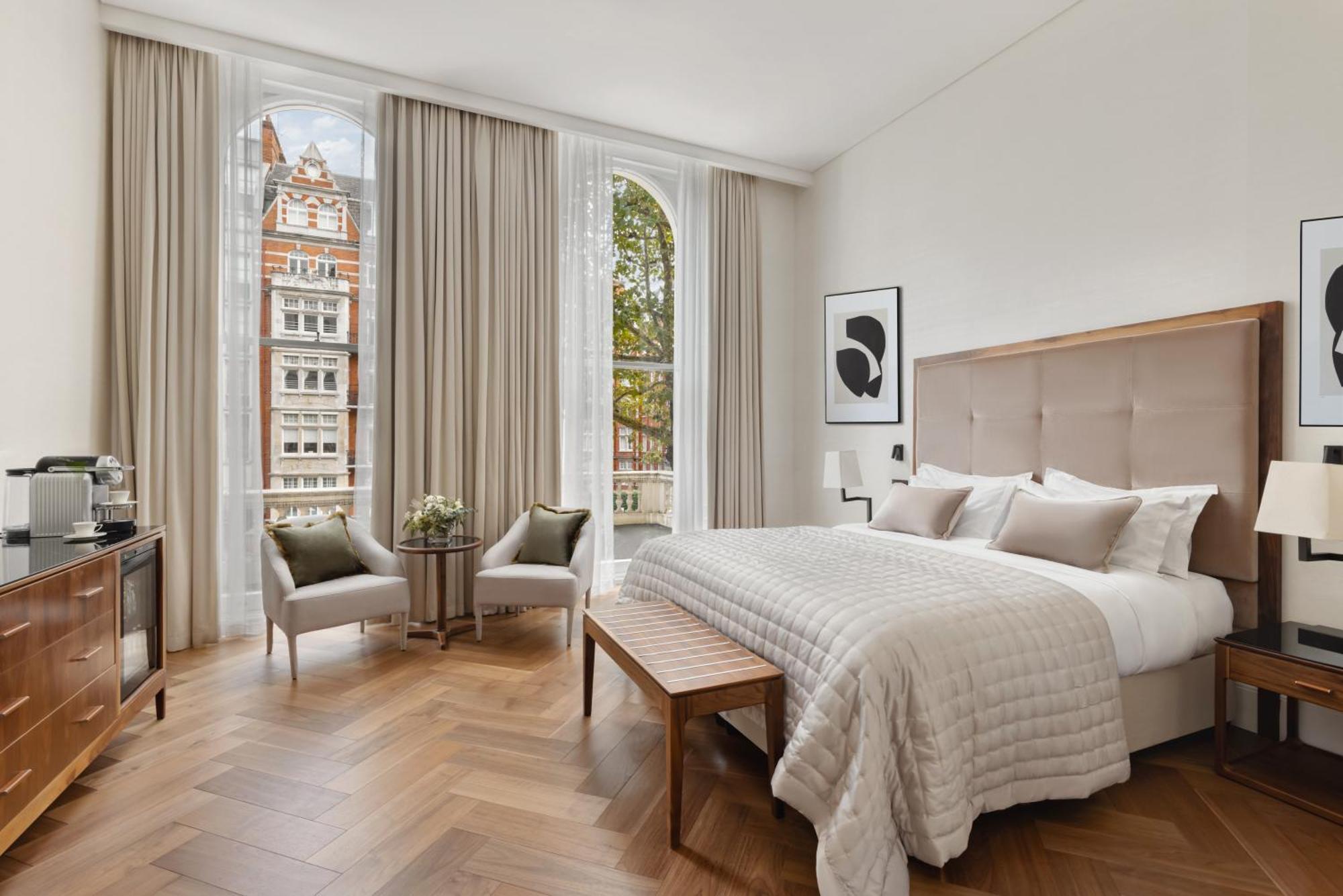 Maison Mitoyenne Exécutive Chambre Lit Super King-Size